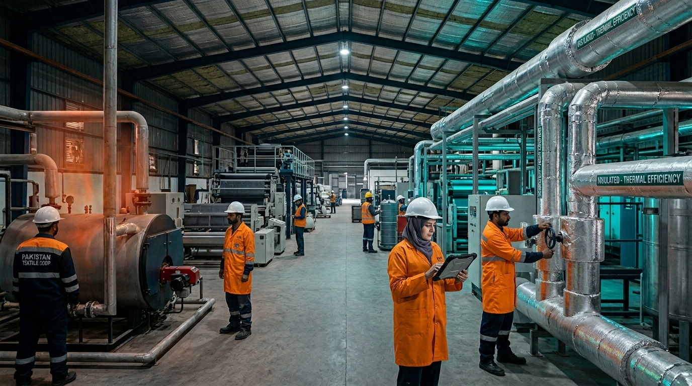 How thermal insulation helps Pakistani factories and buildings save money on energy