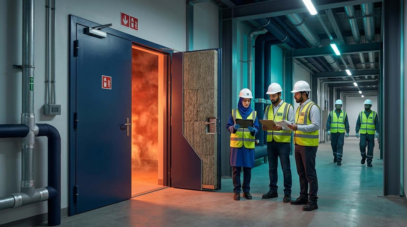 Construction Safety in Pakistan: What Fire-Rated Doors Actually Do