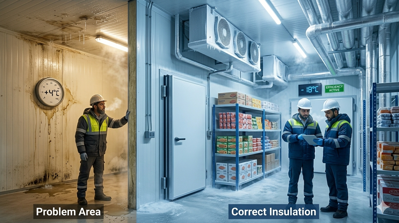 Insulation for Cold Storage: The Secret to Reduced Refrigeration Costs and Food Safety