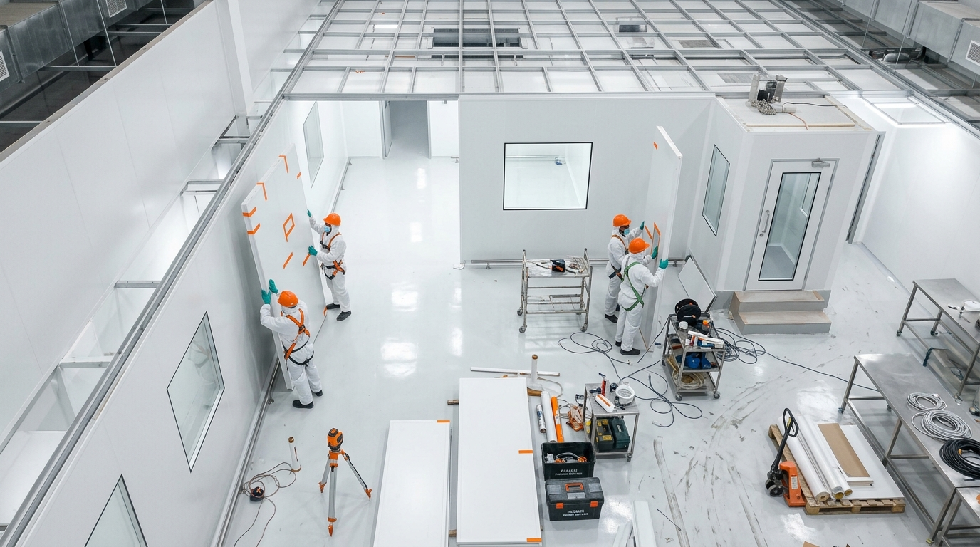 Clean Room Construction in Pakistan: Pharma, Food & Healthcare Facilities Requirements