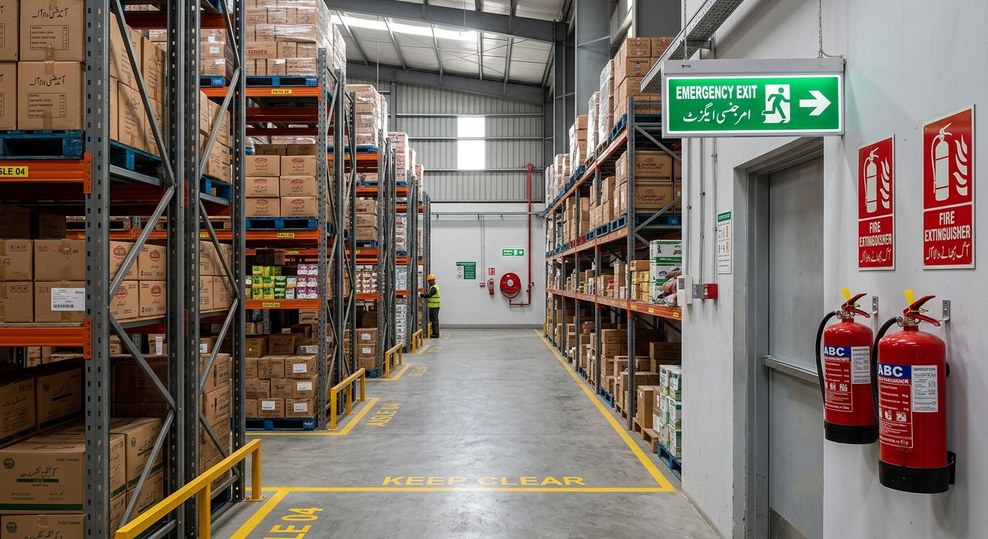 Fire Safety Compliance for Pakistani Warehouses: Legal Requirements