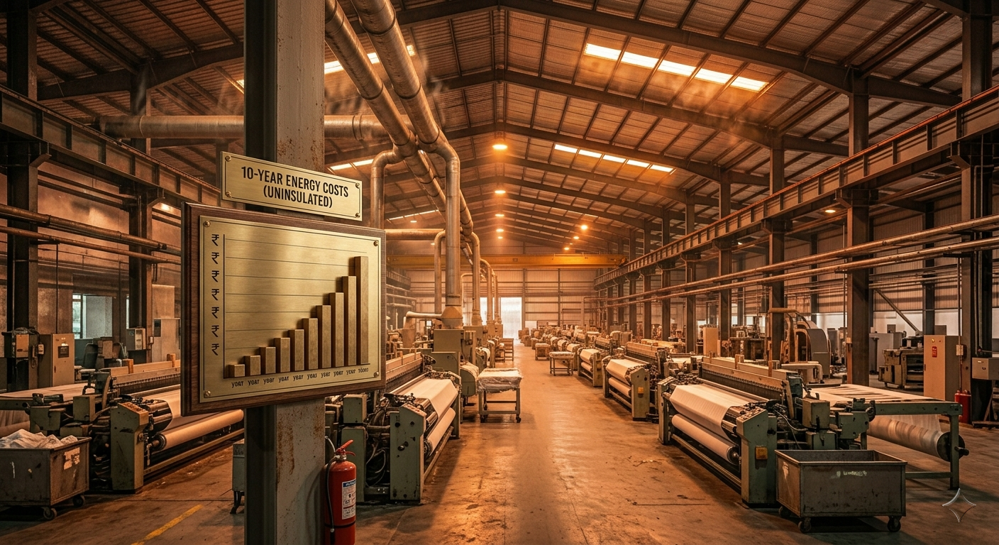 The Real Cost of Skipping Insulation: A 10-Year Calculation for Pakistani Factories