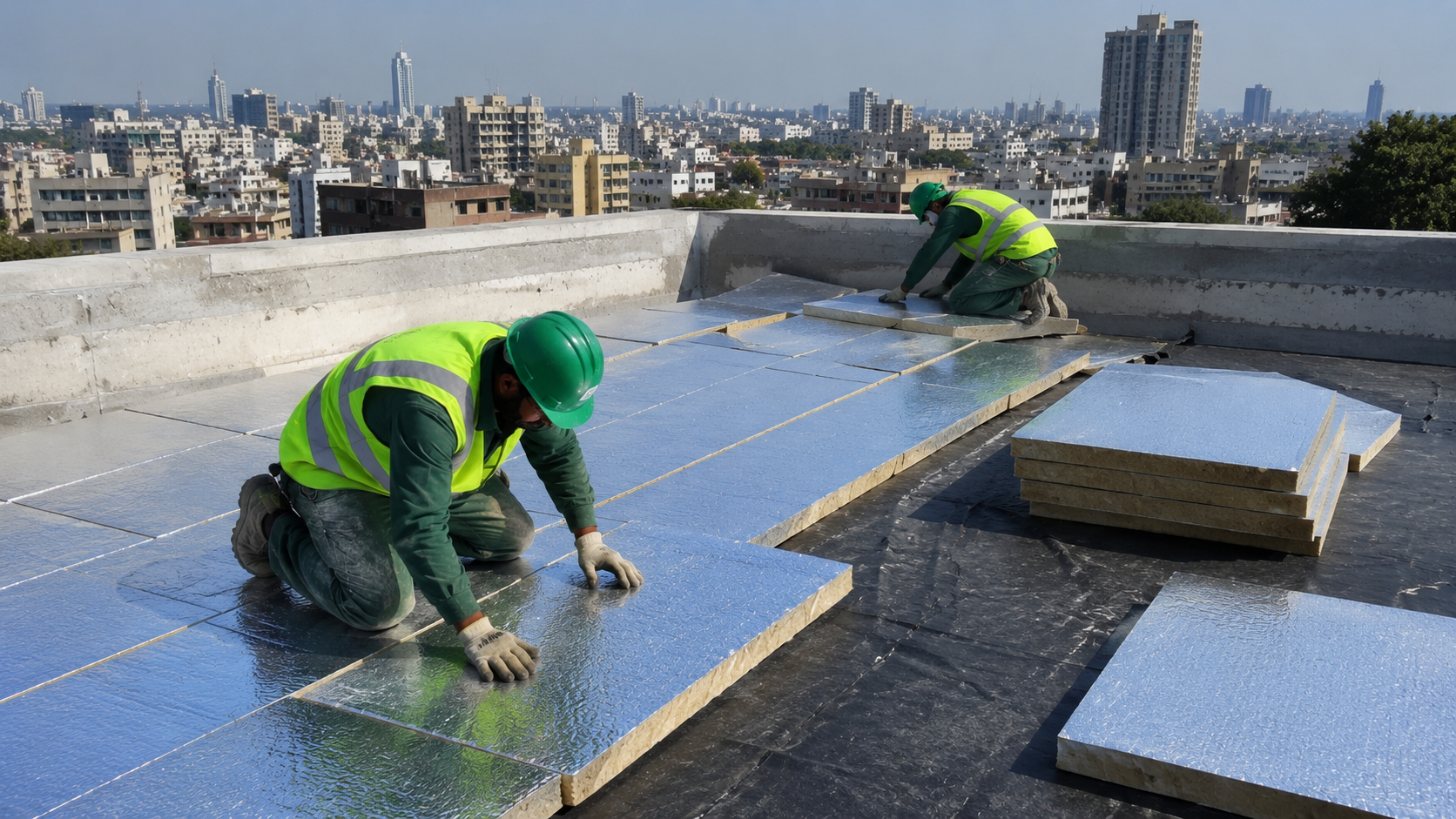 Roof Insulation for Commercial Buildings in Pakistan: Offices, Malls & Hotels