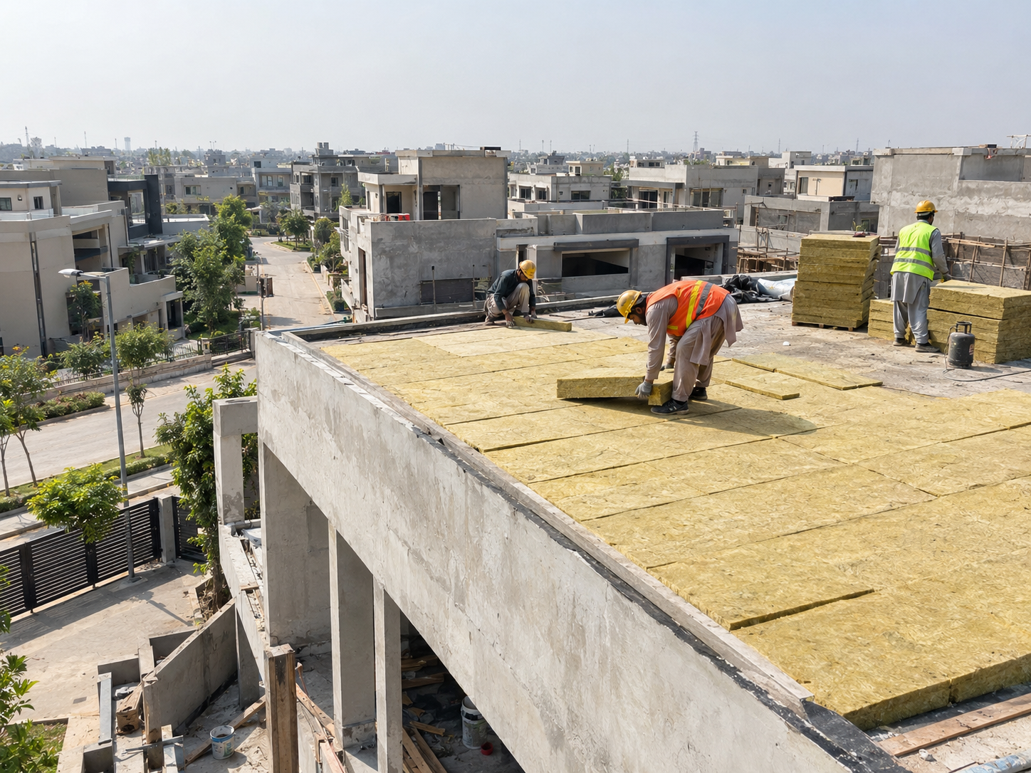 Residential Insulation for New Housing Societies in Pakistan (DHA, Bahria Town & Beyond)