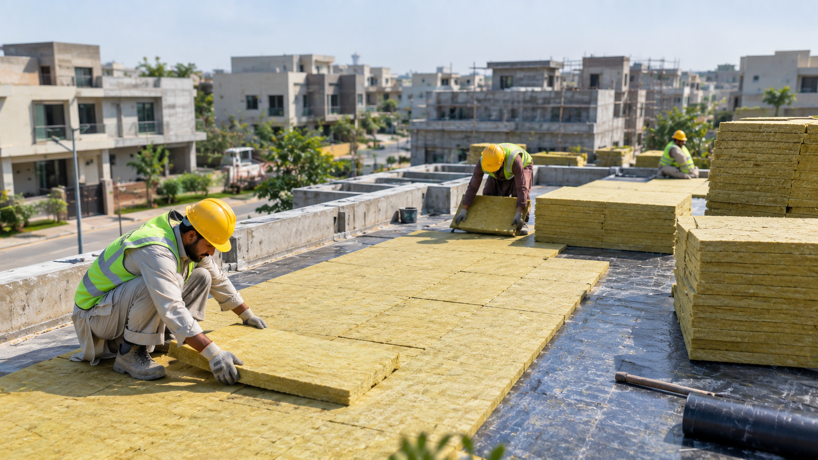 Insulation for Shopping Malls & Retail Complexes in Pakistan