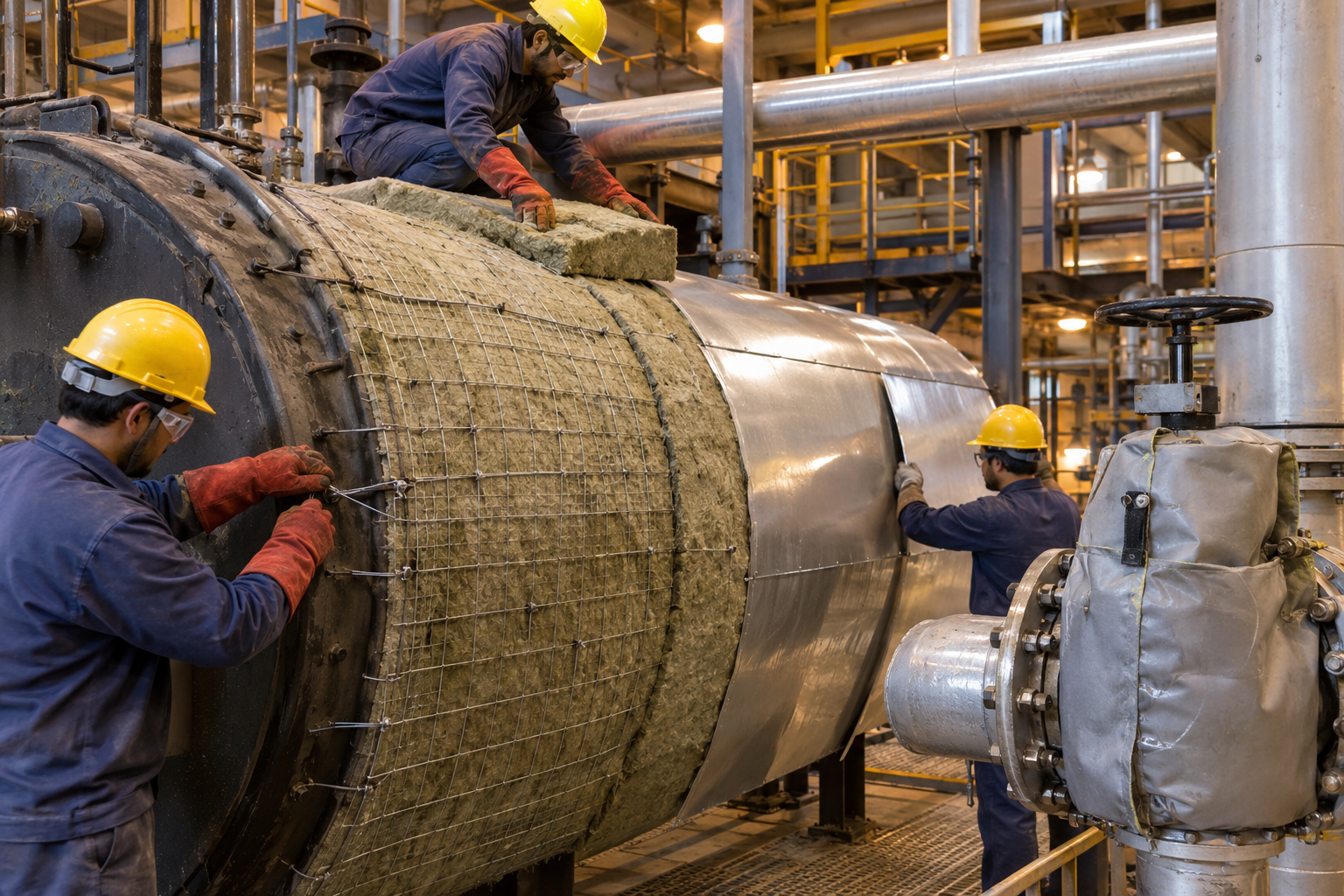 Boiler, Furnace & Power Plant Insulation in Pakistan: High-Temperature Specifications